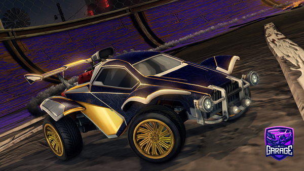 A Rocket League car design from ExotikSC