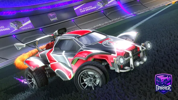 A Rocket League car design from -Schuh-