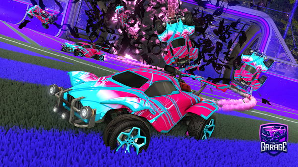 A Rocket League car design from BpjarJ377