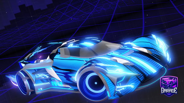 A Rocket League car design from spekiallukey