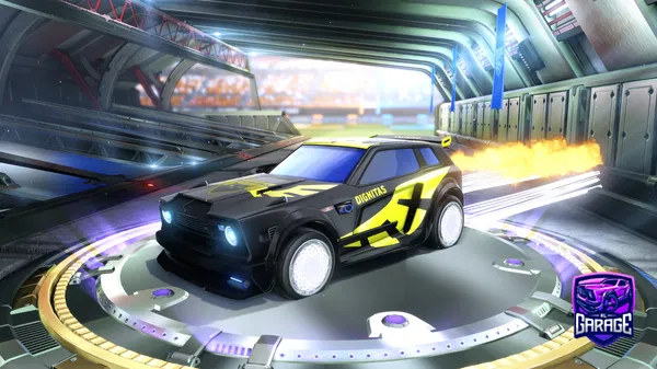 A Rocket League car design from yanxnzrl