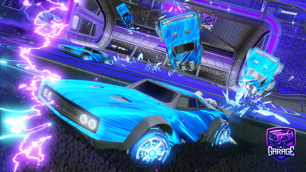 A Rocket League car design from dmoneylol7