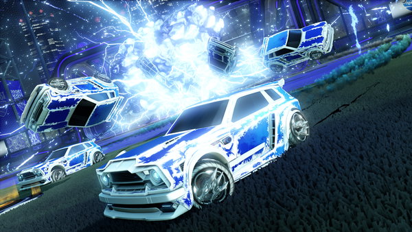 A Rocket League car design from Vomen