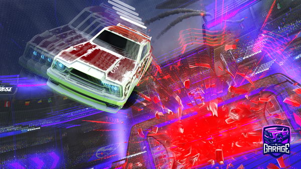 A Rocket League car design from TesEnTroy