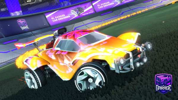 A Rocket League car design from SpeedyRL46