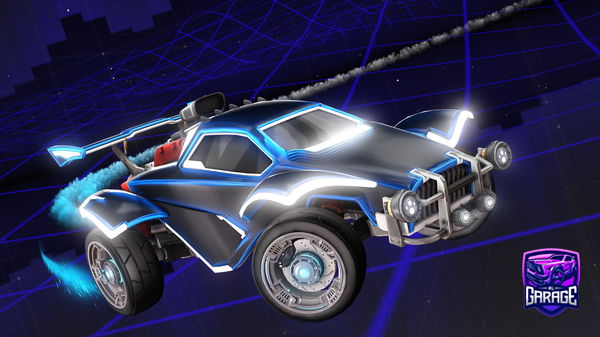 A Rocket League car design from whitewarrior11