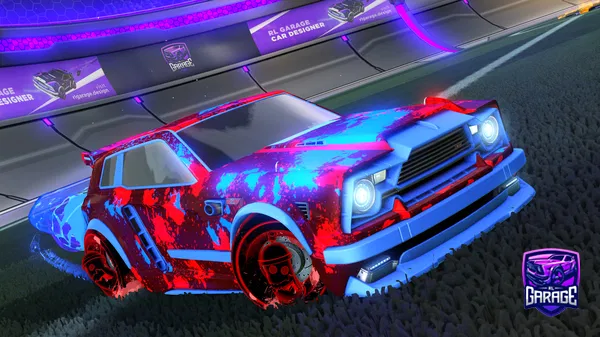 A Rocket League car design from cmartin