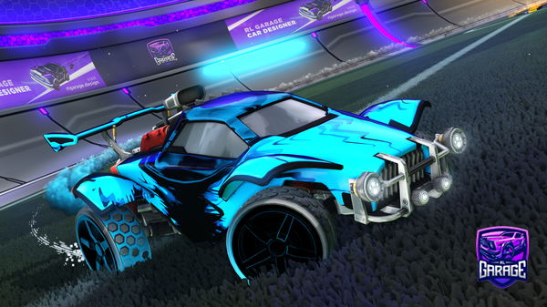 A Rocket League car design from OdaxD