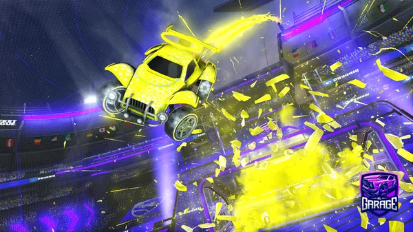 A Rocket League car design from Jpants1272