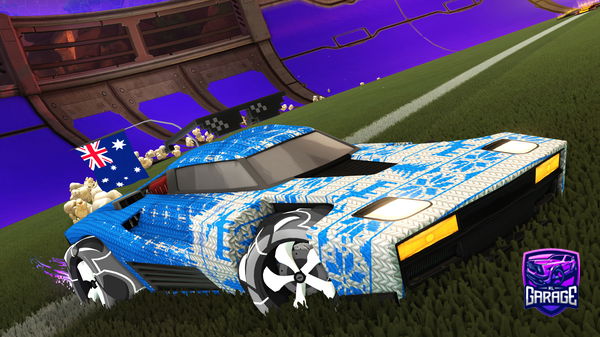 A Rocket League car design from JoshyRL09