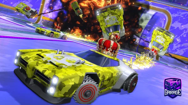 A Rocket League car design from XD_Capitan_Legnata