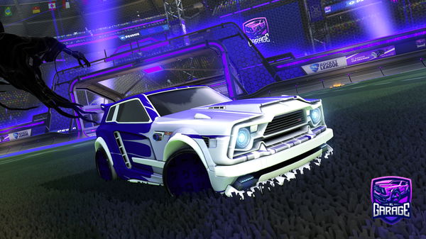 A Rocket League car design from kunai_ig
