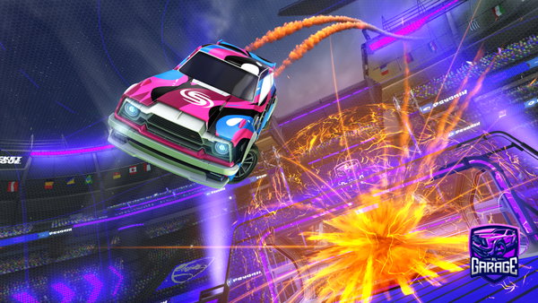 A Rocket League car design from benji1