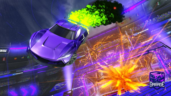 A Rocket League car design from DJSpyker
