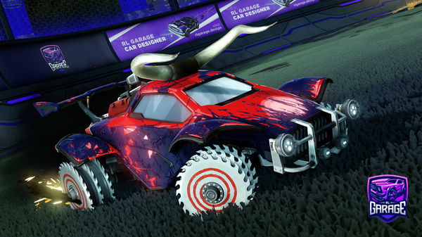 A Rocket League car design from mrcheeseylingunieMCweenie