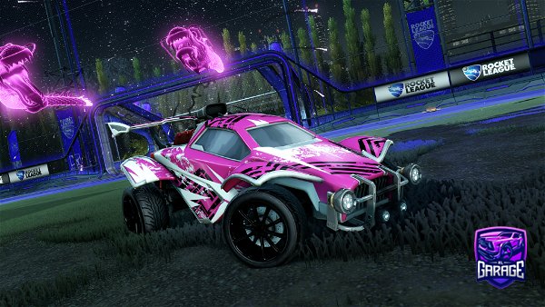 A Rocket League car design from itsLina