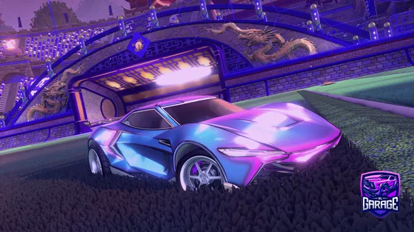 A Rocket League car design from Aurallox