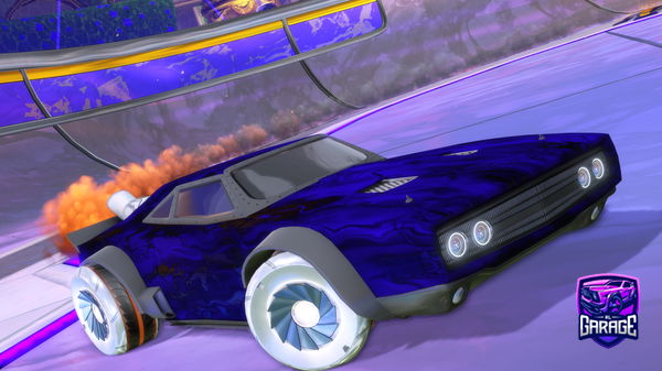 A Rocket League car design from RLGarage