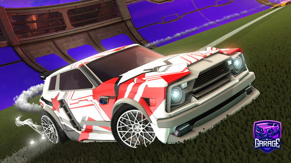 A Rocket League car design from LociHealy