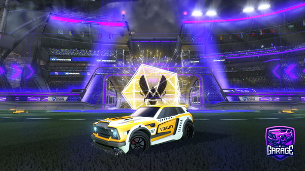 A Rocket League car design from modemb622