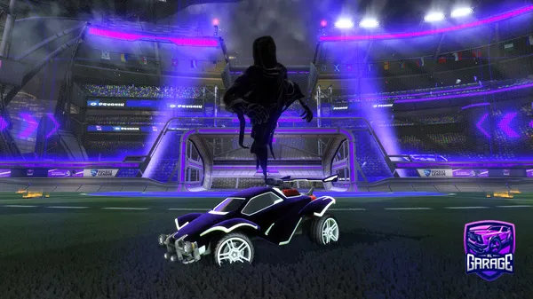 A Rocket League car design from CatchABootyGang