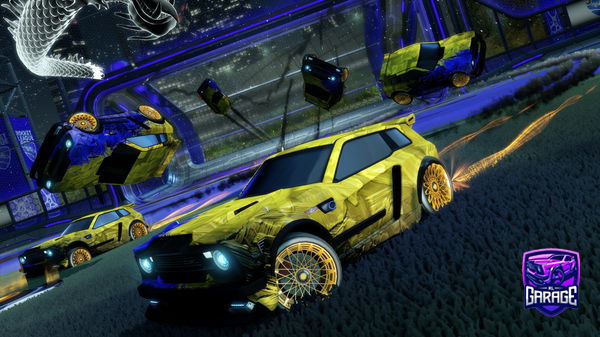 A Rocket League car design from ZoumZoum