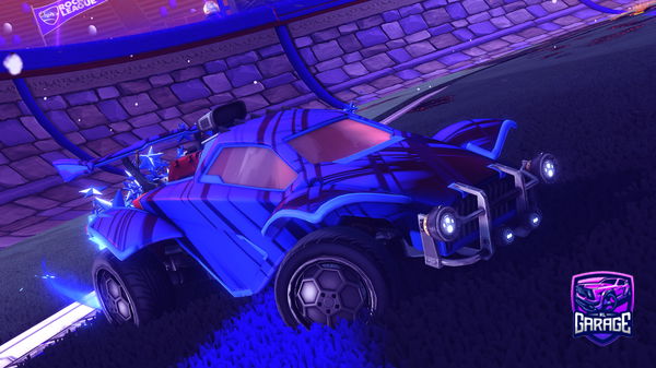 A Rocket League car design from KittyKattGaming