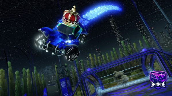 A Rocket League car design from ItzToast985