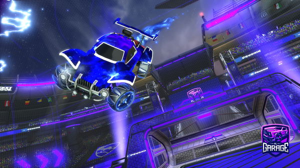 A Rocket League car design from Jakjak08