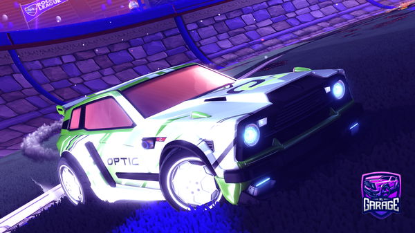 A Rocket League car design from DeepTerror42