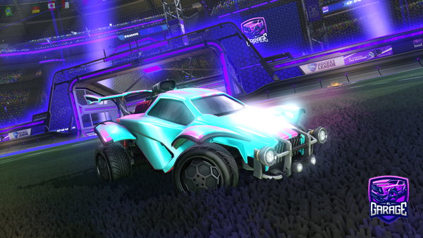 A Rocket League car design from ejnewcom