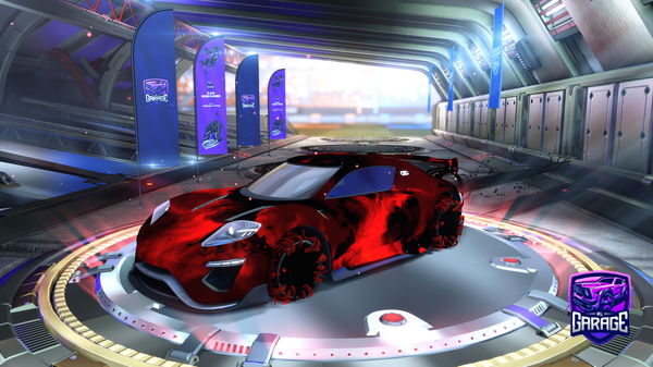 A Rocket League car design from oO0SilverHeelO0o