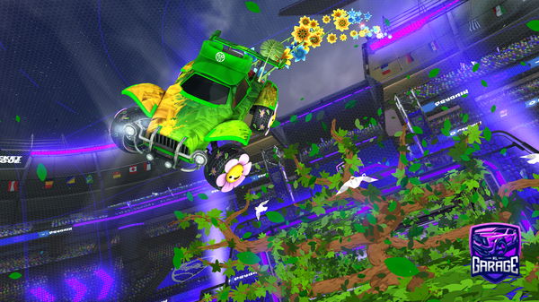 A Rocket League car design from KapzWhatever