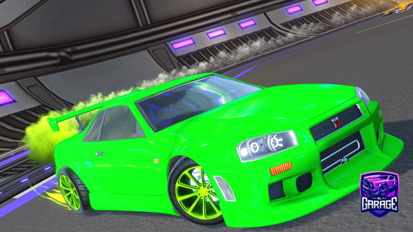 A Rocket League car design from Iceeee21