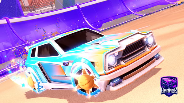 A Rocket League car design from iluvmylife