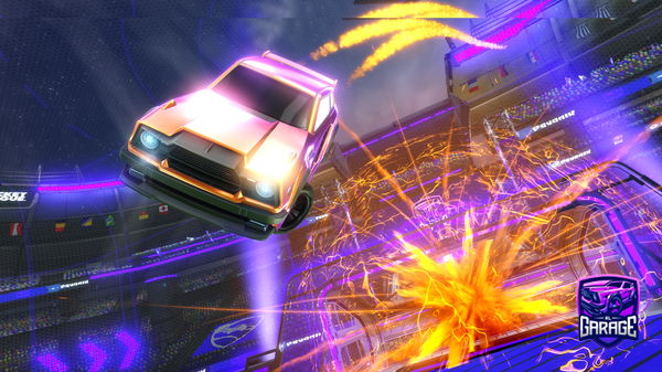 A Rocket League car design from Sunnoo