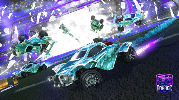 A Rocket League car design from imcoolhi