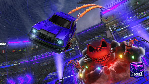 A Rocket League car design from supakpupak