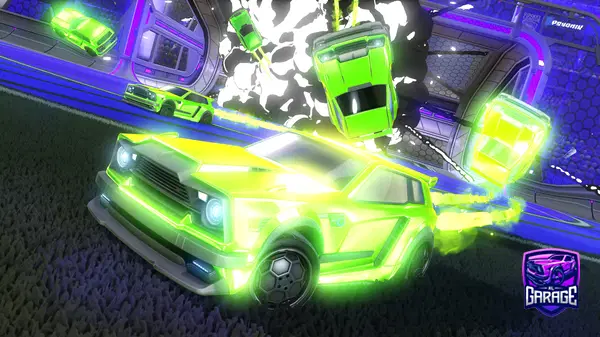 A Rocket League car design from MSereSM