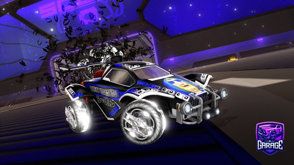 A Rocket League car design from Dylan14z