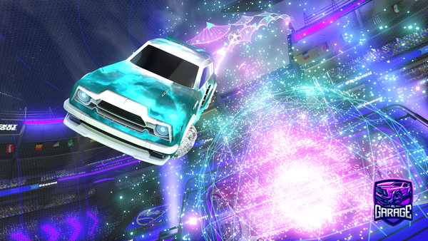 A Rocket League car design from html96