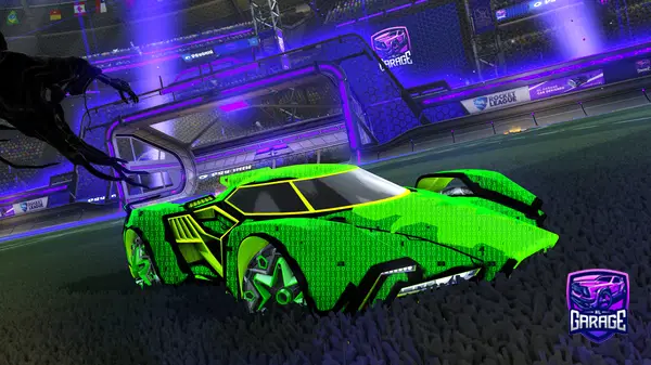 A Rocket League car design from DOLPHIN17101