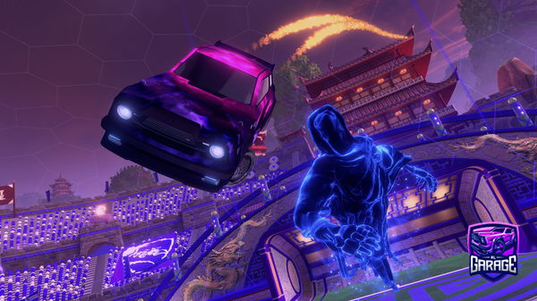 A Rocket League car design from Zenkaii