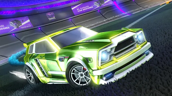 A Rocket League car design from PSXBNTEGSM