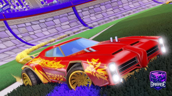 A Rocket League car design from Ichiro_Tan