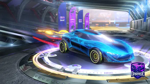 A Rocket League car design from Weaksouse