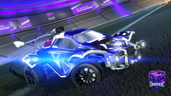 A Rocket League car design from Psych1cN1nja