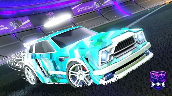 A Rocket League car design from Yacinedz