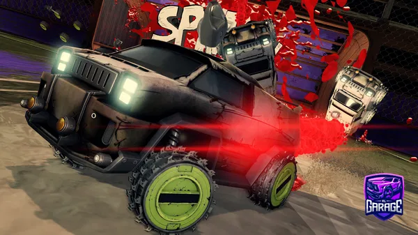 A Rocket League car design from MrRogers143