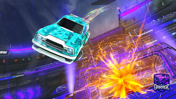 A Rocket League car design from Straviu